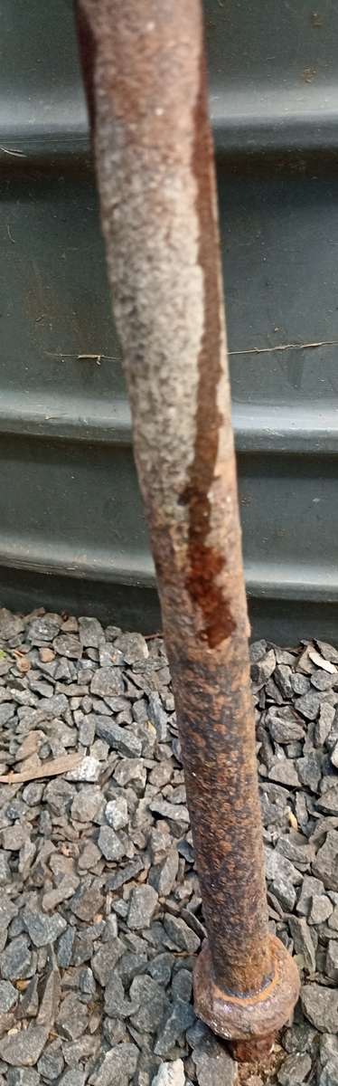 Wow!!!  Vintage Blacksmith Post Leg Vice-28 kg`s complete and in working order