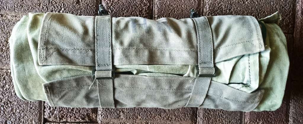 Big Old Army canvas sleeping bag Cover/Ground Sheet