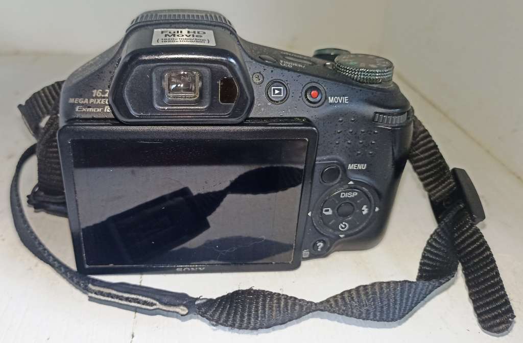 Sony Cyber Shot 16.2 Megapixel Bridge Digital Camera black