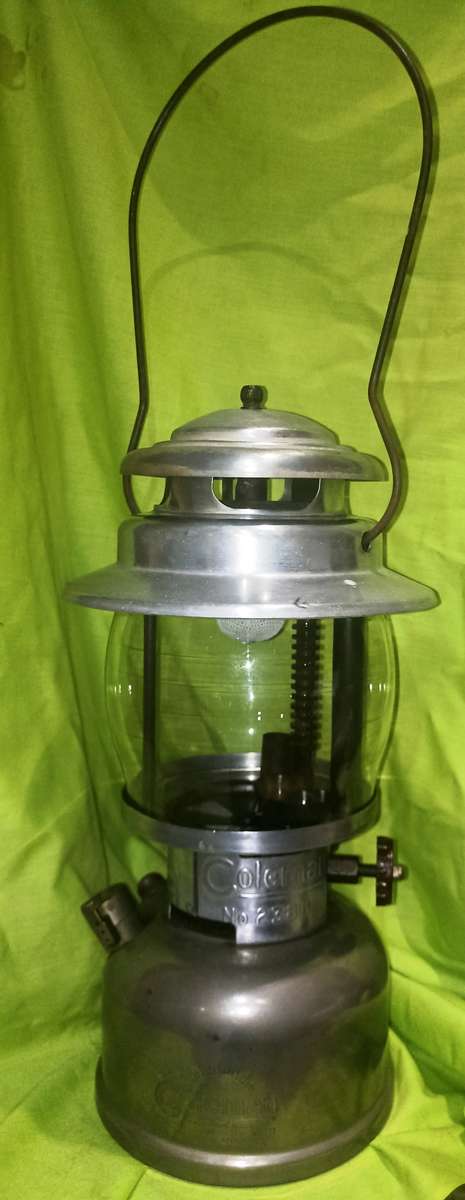 Vintage Coleman 238B Rapid-Light Lantern 1951-Very rare-Working