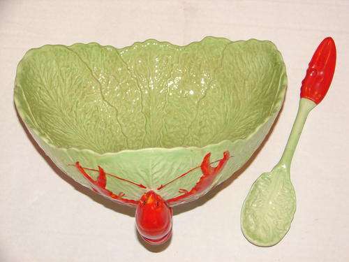 Carlton Ware Salad Bowl - Lobster Motive