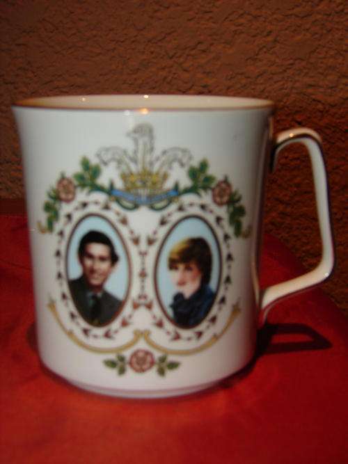 Commemorative Cup-The marriage of Prince Charles and Diana