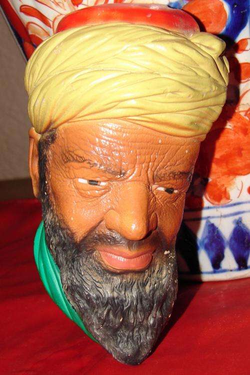 Arab Ceremac Bust Wall Mounting - Lenght 15cm