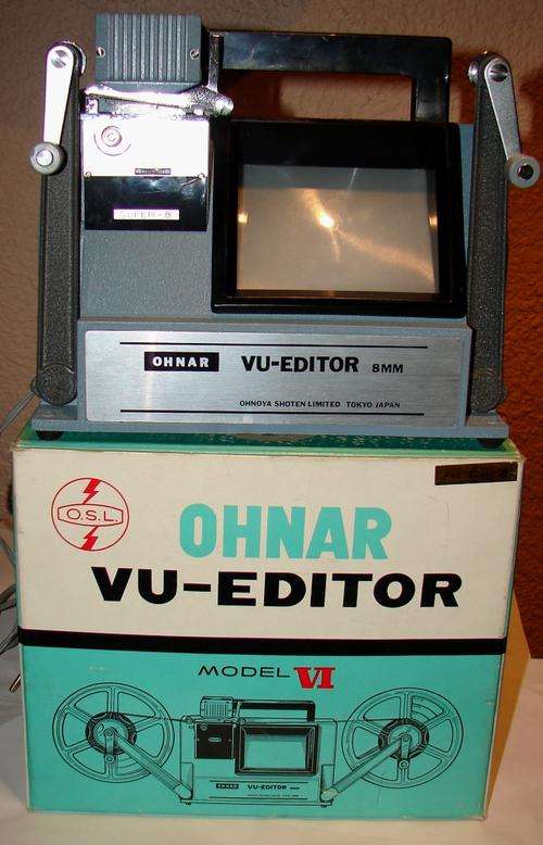 OHNAR-VU-Editor Model VI machine for Super 8 Film