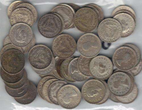 55X 50% SILVER TICKEY'S UNION PERIOD SOUTH AFRICA!!