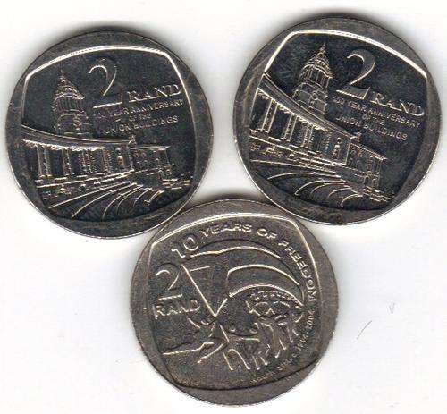 THE R2 FREEDOM + BUILDING COINS !!! 3 COINS @1 LOW PRICE!!!