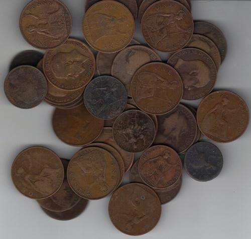 THE RARE OLD PENNIES LOT