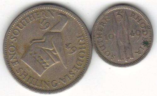RARE RHODESIA  COIN LOT