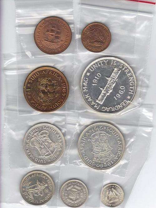 1947 SOUTH AFRICA UNION COIN SET!! HIGH GRADES !!BARGAIN!!