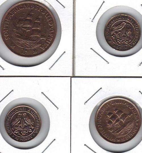 1931 SOUTH AFRICA UNION COINS!! HIGH GRADES !!BARGAIN!!