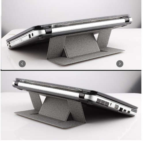 Adjustable Laptop Tablet iPad Macbook Foldable Stand Grey