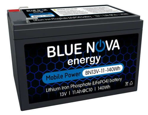 Bluenova Lithium Iron Phosphate 13V Battery 11Ah