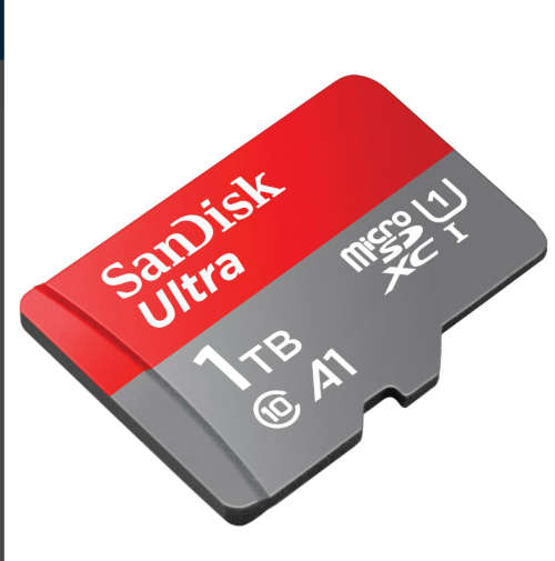 SanDisk 1TB 120MB/s Ultra MicroSDXC C10