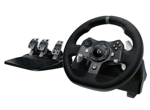 Logitech G920 Driving Force Racing Wheel and Floor Pedals Force Feedback - PC, Xbox-open box