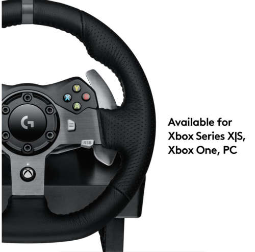 Logitech G920 Driving Force Racing Wheel and Floor Pedals Force Feedback - PC, Xbox-open box