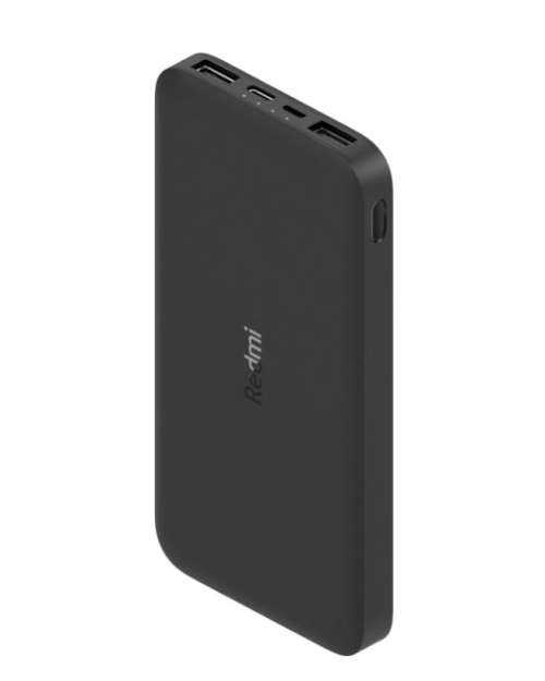 Xiaomi Mi Redmi 10000mAh Power Bank 10W Fast Charge - Black - High-quality Lithium Polymer Battery
