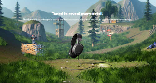 Steelseries: Gaming Headset Arctis 3  - Black