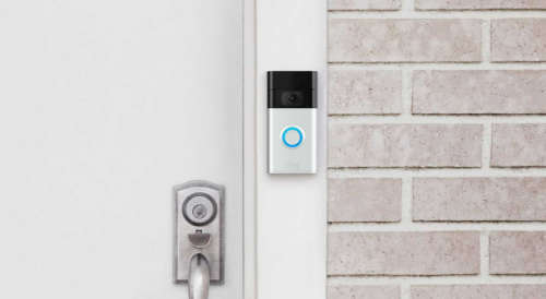 Ring Video Doorbell 2nd Gen | 1080p HD Video | Satin Nickel