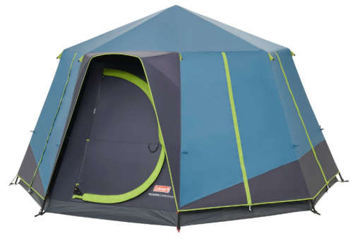 Coleman Octagon 8 Person Darkroom Family Camping Tent
