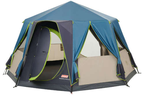 Coleman Octagon 8 Person Darkroom Family Camping Tent