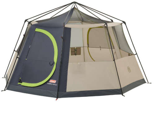 Coleman Octagon 8 Person Darkroom Family Camping Tent