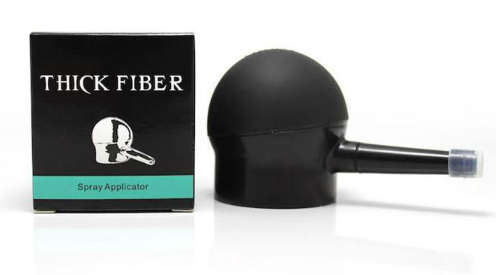 Thick Fiber Spray Applicator