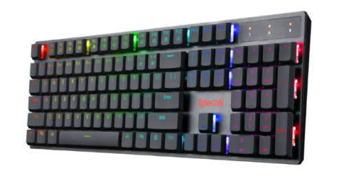 Redragon APAS Low Profile Wireless 104 Mechanical RGB Gaming Keyboard
