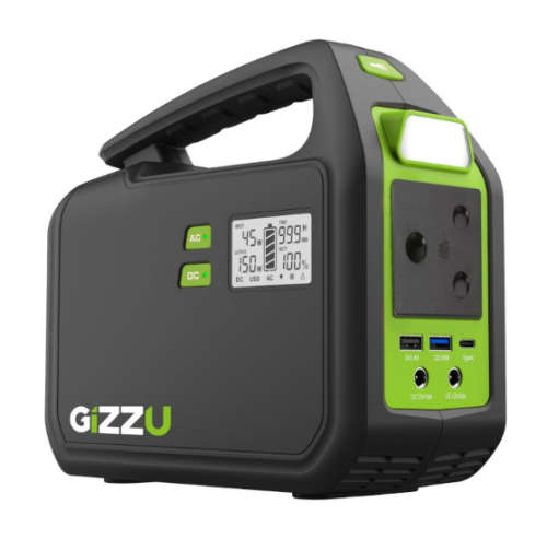 GIZZU 242Wh Portable Power Station 1 x 3 Prong SA Plug Point