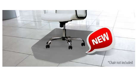 Parrot Rectangle Non-Slip Carpet Protector - 1200mm x 900mm (Silver)