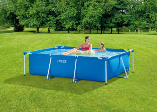 Intex 2.2mX1.5m X 0.6m Rectangular Frame Pool