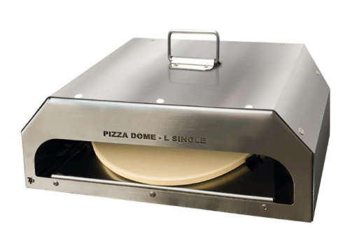 TP Single Large Pizza Dome - Single Pizza Oven with Ceramic Stone for Braais