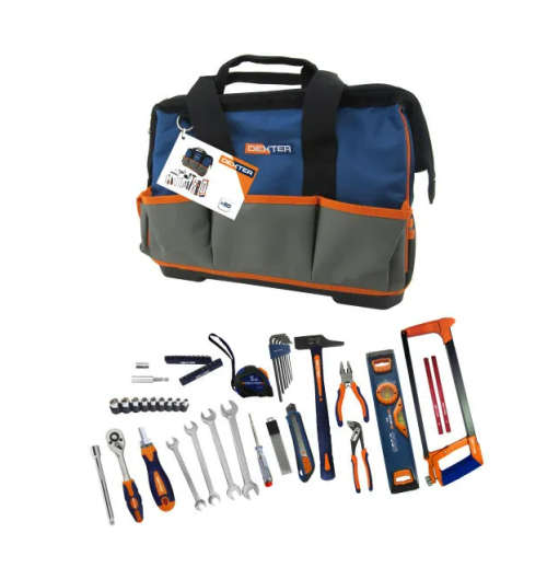 Dexter - Toolset Bag 60 Pcs - Dexter by Leroy Merlin