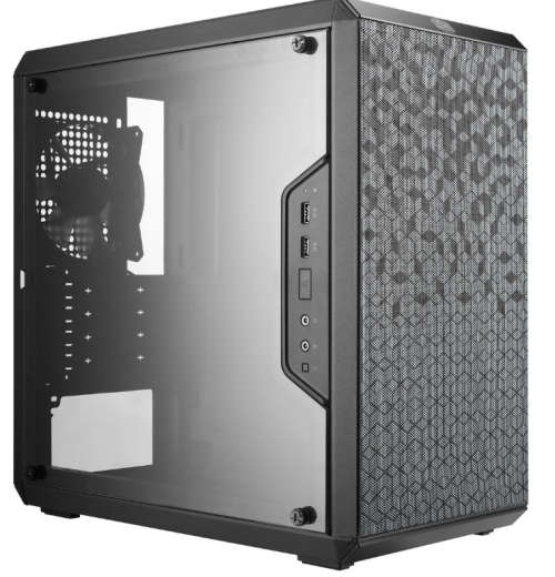 Cooler Master MasterBox Q300L w/120mm Fan & TG MATX Chassis - Black