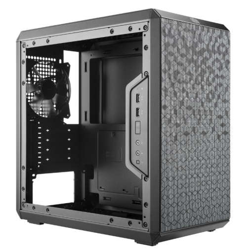 Cooler Master MasterBox Q300L w/120mm Fan & TG MATX Chassis - Black