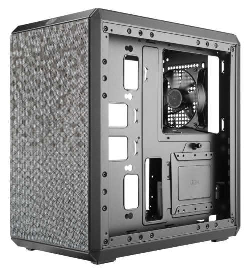 Cooler Master MasterBox Q300L w/120mm Fan & TG MATX Chassis - Black