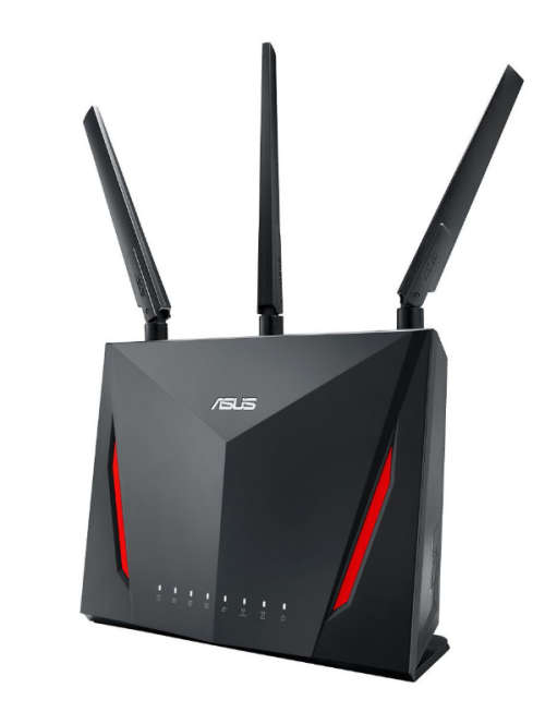 ASUS RT-AC86U AC2900 Dual-Band Wi-Fi Gigabit Fibre-Ready Gaming Router, PS5 Compatible