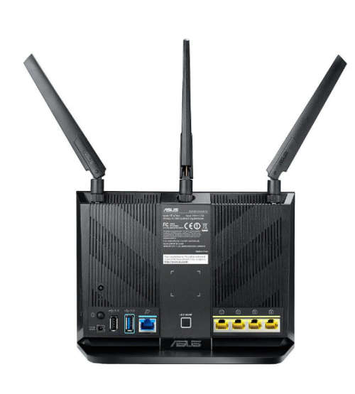 ASUS RT-AC86U AC2900 Dual-Band Wi-Fi Gigabit Fibre-Ready Gaming Router, PS5 Compatible