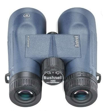 Bushnell 150142R H2O 10x42 Waterproof Binoculars- Dark Blue