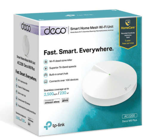 TP-LINK TL-DECO M9 Plus - AC2200 Wireless Solution 1-Pack