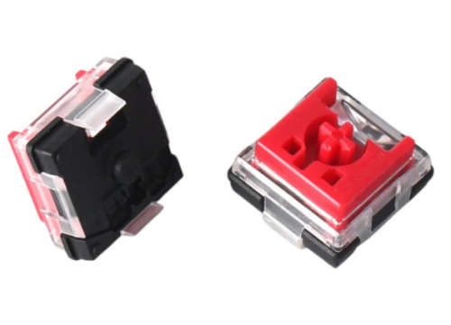 Keychron Low Profile Optical Switches - 87 Piece Set - Red