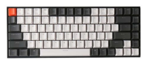 Keychron K2 84 Key Wireless Hot-Swappable Gateron Red Mechanical Keyboard White Backlight Version 2