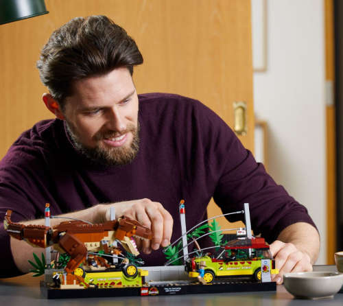 LEGO® Jurassic Park T. rex Breakout 76956 Building Toy Cars (1,212 Pieces)