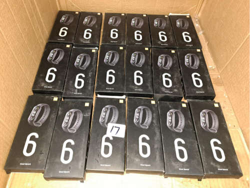 M6 Smart bands (Lot of 18 watches)