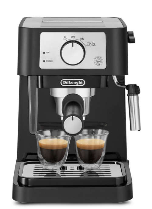 Delonghi - Stilosa Manual Pump Espresso Machine - EC260BK