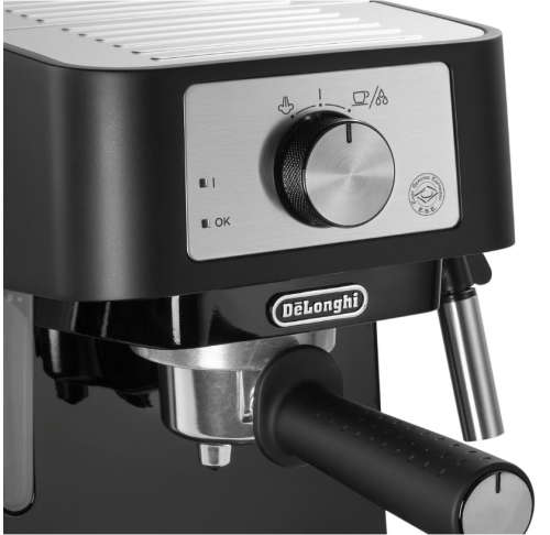 Delonghi - Stilosa Manual Pump Espresso Machine - EC260BK