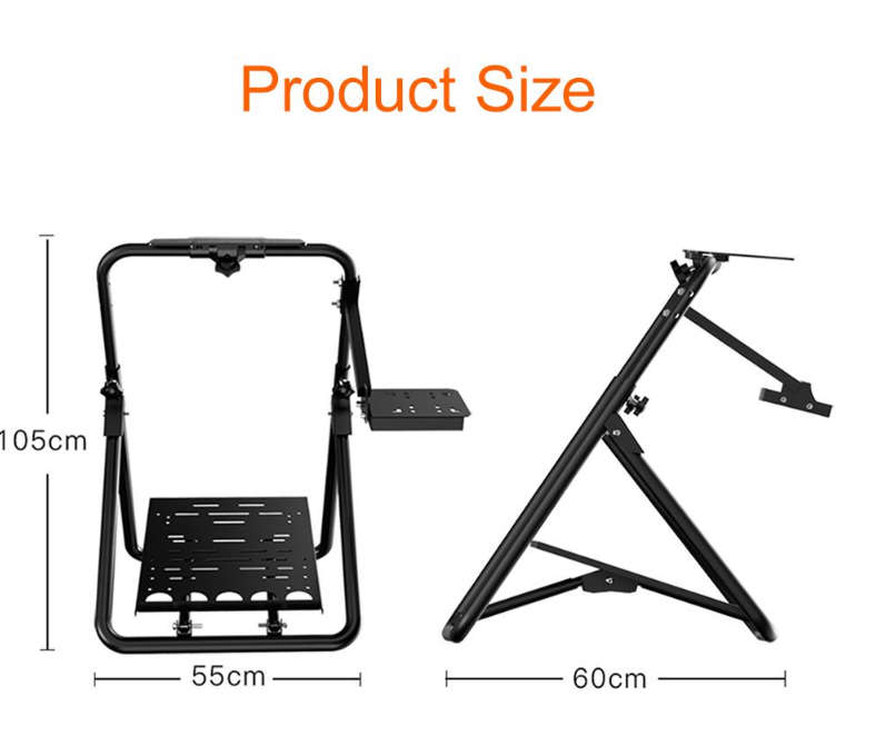 Racing Simulator Steering Wheel Stand Mount for Logitech