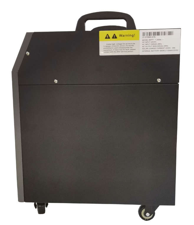 RCT MegaPower 2KVA/2000W Inverter Trolley With 2 x 100AH Battery