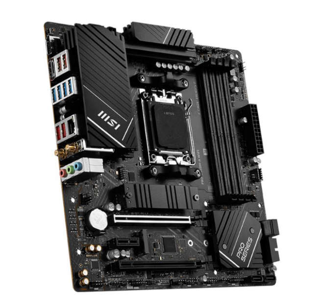MSI PRO B650M-A WIFI AMD AM5 mATX Gaming Motherboard