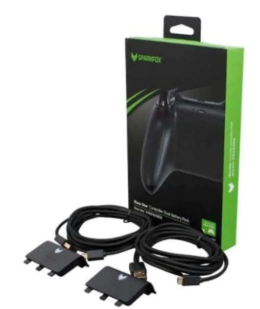 SparkFox Xbox One Controller Dual Battery Pack