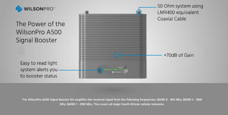 WilsonPro A500 Cell Phone Signal Booster Kit